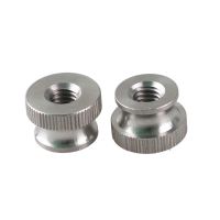 5pcs/lot M3 M4 M5 M6 M8 Stainless Steel Knurled Head Thumb Nuts Blind/Through Hole High Type Grip Knob Nuts