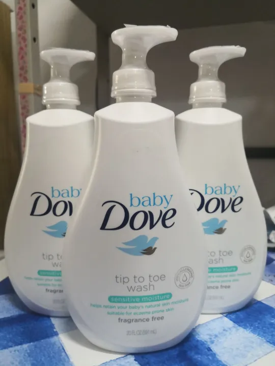 Baby Dove Tip to Toe Baby Wash Sensitive Moisture 591Ml for Sensitive