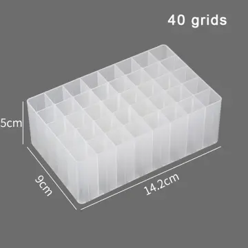 Acrylic Transparent Marker Holder Stationery Storage Box Pen