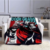 CODE GEASS cartoon printing blanket warm beautiful blanket soft and comfortable bed blanket home travel blanket birthday gift