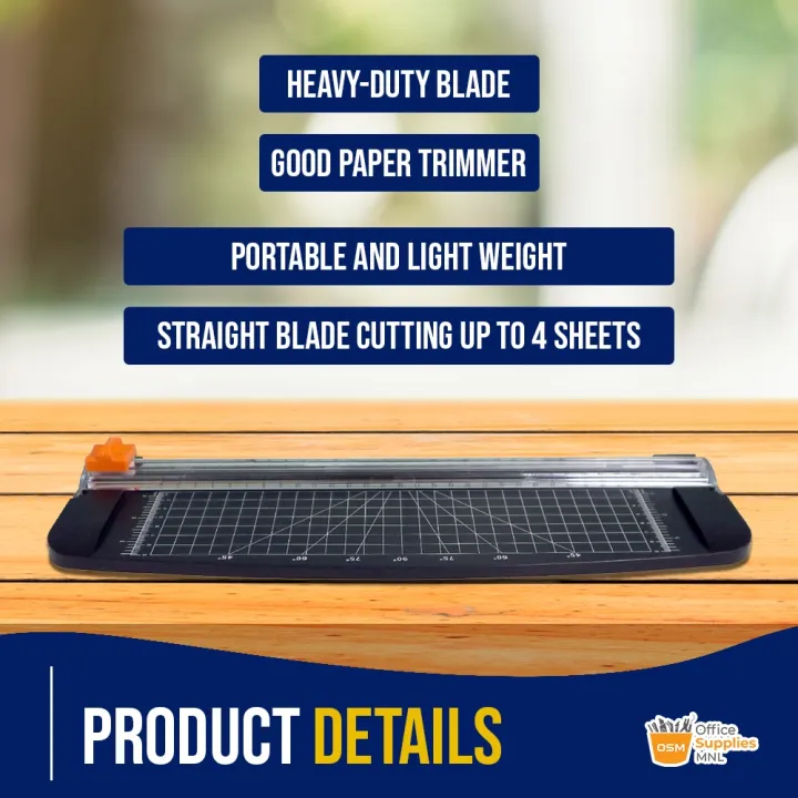 laminating machine Paper Cutter Plastic Base with Ruler A4