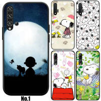 45XVV Snoopy Cartoon อ่อนนุ่ม High Quality ซิลิโคน TPU Phone เคสโทรศัพท์ ปก หรับ Huawei P10 P20 P30 Pro Lite Y5P Y6 Y6P Y7A Y8P Y9A Y8S Y9S Y7 Y9 Prime