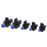 Air Pneumatic Hand Valve 2 Way Quick Fittings Push Connector Tube Hose Plastic 4mm 6mm 8mm 10mm 12mm Flow Limiting Speed Control