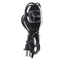 UNI ?Hot Sale?New White/black Lamp Power Cord w Dimmer Switch AC 220V/110V US Plug