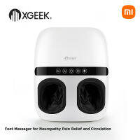 Xiaomi XGEEK Foot Massager Machine ,Shiatsu Massage Improves Blood Flow Circulation, Deep Kneading &amp; Tissue with Heat --  เครื่องสปาเท้าไฟฟ้า