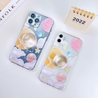 พร้อมส่ง? iPhone case เคสใสอวกาศ+holderกลม Galaxy i7+,8+,X-Xsmax,11,11pro,11promax,12,12pro,12promax,13,13Pro,13Promax