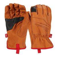 Milwaukee 48-73-0011, 48-73-0012, Goatskin Leather Safety Work Gloves, Medium, Large (Option Select)