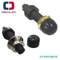 OSCULATI Watertight brass push button black  ปุ่มกดกันน้ำสีดำ  14.910.00NE  สวิตซ์ปุ่มกดกันน้ำ