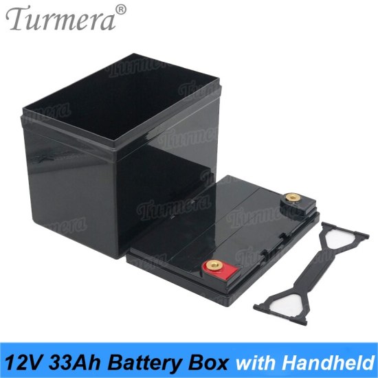 Turmera hộp lưu trữ pin lithium 12v 33ah 100ah 3.2v lifepo4 3.7v cho hệ - ảnh sản phẩm 5