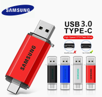 Samsung USB OTG แฟลชไดร์ฟ Type-C ไดร์ฟปากกา1TB 2TB Pendrive USB ติดสำหรับ Android Type-C อุปกรณ์สำหรับ HUAWEI XIAOMI VIVO