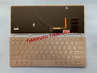 For Sony SVF 14N 149264011US 9Z.NABBQ 501 Keyboard US Silver With Frame With Backlit Laptop Keyboard