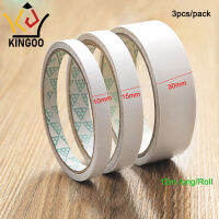 Kingoo 3ชิ้น12เมตรเทปกาวแข็งแรง Double Faced สติกเกอร์สำหรับติดตั้งแผ่นยึด Sticky