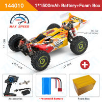 Wltoys 144010 1/14 2.4G 4WD รถบังคับความเร็วสูง,รุ่น75กม./ชม. ไม่มีแปรงถ่านความเร็วสูง