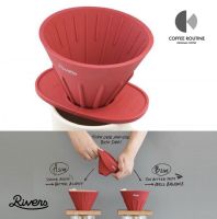 ชุดชงกาแฟ Pour Over - Rivers จากญี่ปุ่น Coffee Pore Overset (Cave R / Pound F)