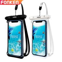 FONKEN Waterproof Case For Phone Full View Universal Soft Phone Cover For iPhone Water Proof Dry Bag For Samsung A50 A51 Case