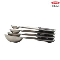 OXO ช้อนตวงสแตนเลส สตีล 4 ชิ้น l OXO GG Stainless Steel Measuring Spoons with Magnetic ถอดช้อนตวงได้อย่างง่ายดาย เพราะเป็นแบบแม่เหล็ก