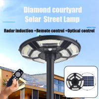 3000w โคมไฟโซลาเซลล์ ไฟ โซล่าเซลล์ led หลอดไฟสว่างมาก ไฟสปอร์ตไลท์ Solar Light ไฟสนามโซล่าเซล ควบคุมแสงอัจฉริยะ รีโมท ไฟสวนกลาง โคมไฟถน