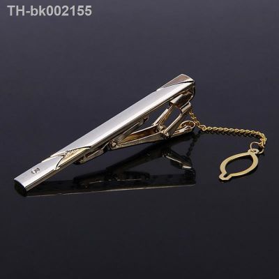 ▨ Mens Business Metal Necktie Bar Formal Shirt Wedding Ceremony Gold Tie Pin Unisex Party Gifts Fashion Personalized Tie Clips