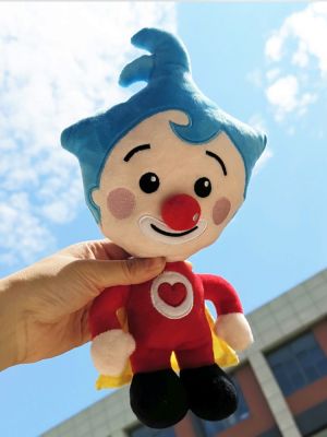 25cm Plim Plim Clown Plush Toy Kawaii Clown Plushie Doll Soft Stuffed Anime Plush Toys for Christmas Birthday Gift For Kids