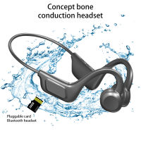 Bone Conduction Headphones Bluetooth-compatible Wireless Earphones Open Ear Hook Sport Waterproof Not In-ear Sports Earphones