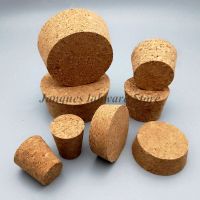 ETX5pcs Top DIA 32mm to 83mm Wooden Cork Lab Glass Bottle Stopper Kettle Pudding Bottle Cork Cap Burette Tube Wood Lid