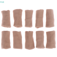 ?【Lowest price】YUE 10PC Finger Sleeves กีฬาโรคข้ออักเสบทริกเกอร์วงเล็บ Knuckle Protector splint Wrap