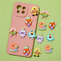 bjh◙  10Pcs SpongeBobs Patrick Resin Material Hairpin Ornaments