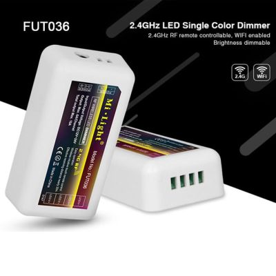 【Worth-Buy】 Miboxer Rgb Rgbw ควบคุมอุณหภูมิสีเดียวสีแถบไฟ Led Rgbct Wifi Ibox สมาร์ท2.4G Fut038ไร้สาย