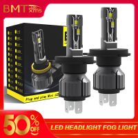 2pcs H4 9003 HB2 Canbus LED Headlight Bulbs For Car High Beam Fog Lamps Super Bright 6500K White 12V 24V Auto Light Accessories