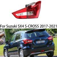 สำหรับ SX4ซูซูกิ S-CROSS 2017-2021รถยนต์ LED ไฟเบรคท้ายสัญญาณย้อนกลับไฟท้ายรถบรรทุกไฟ LED ติดรถยนต์