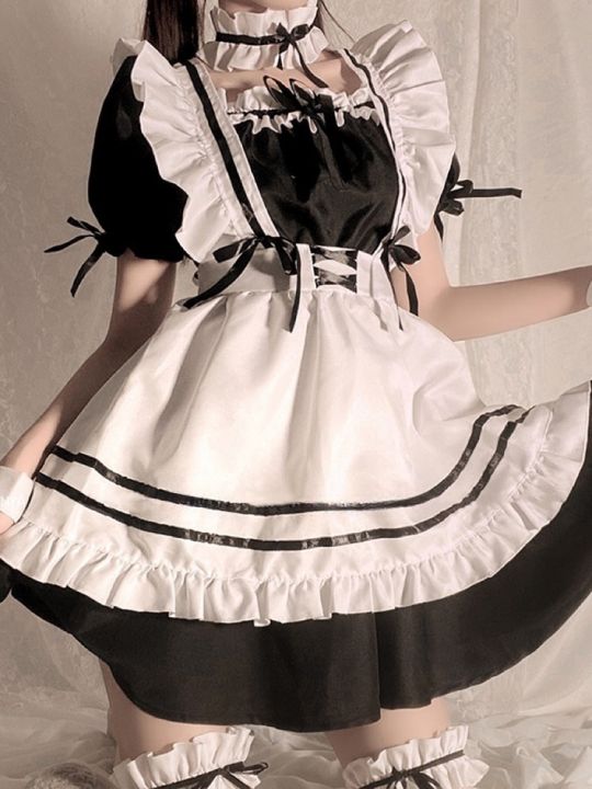 low-chest-maid-costume-lolita-sexy-lolita-anime-cute-japanese-soft-girl-suit-genshin-impact-cosplay-blessing-of-inhabitants-use