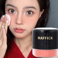 Matte Cheek Blush Facial Nourishing Blush Gel Cream Waterproof Multi-Purpose Eyes &amp; Lips Makeup Blush Stick Cosmetics With Sponge