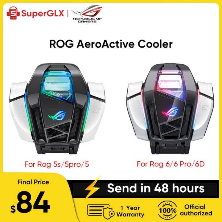 Asus ROG เครื่องทำความเย็นแบบแอโรแอคทีฟ6สำหรับ Rog Phone 6 ROG 6 PRO ...