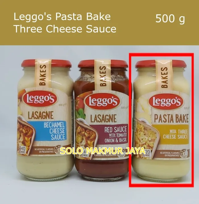 Leggo's leggos Pasta Bake with Three Cheese 3 Sauce Lazada Indonesia