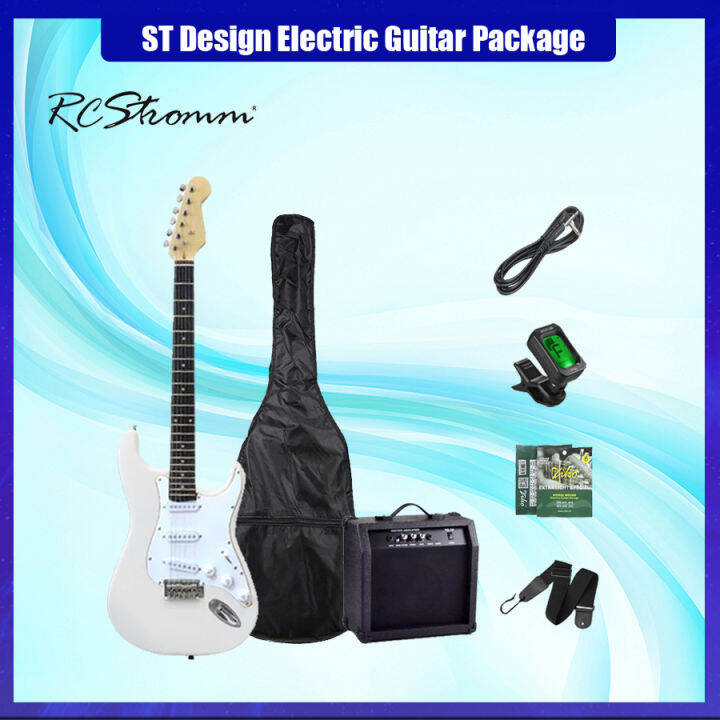 Rcstromm Stratocaster Design lead Guitar Package ST Design lead Guitar Starter Package ST