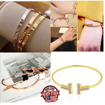 SOLD) Cartier Bracelet Pink Gold 18 Cartier Kuala Lumpur (KL