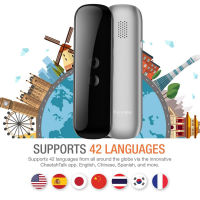 2023 G5 Voice Translator 40ภาษาหลายภาษาแปลแบบไร้สาย2ทางแบบเรียลไทม์ Translate APP Bluetooth Device