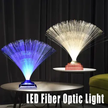 Fiber optic deals floor lamp