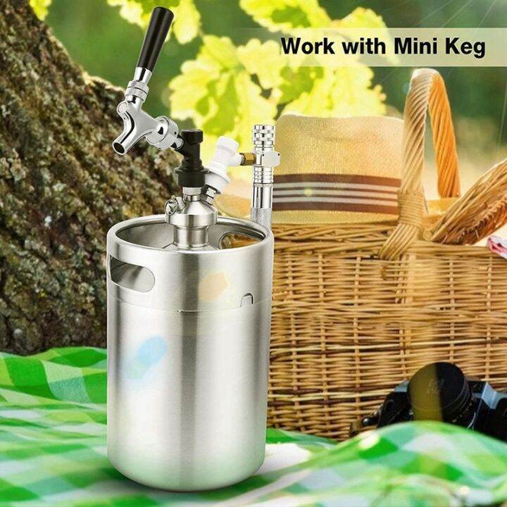 2x-beer-faucet-ball-lock-kit-homebrew-draft-beer-tap-cornelius-amp-corny-keg-liquid-ball-lock-picnic-party-beer-tower-set