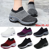 Womens Vulcanize Shoes High Quality Women Sneakers Non-slip Air Cushion Shoes Lightweight and Breathable Hiking Socks