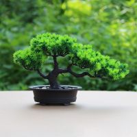 1Pc Artificial Plant Pine Tree Zen Spirit Party Home Hotel Desk Bonsai Decor