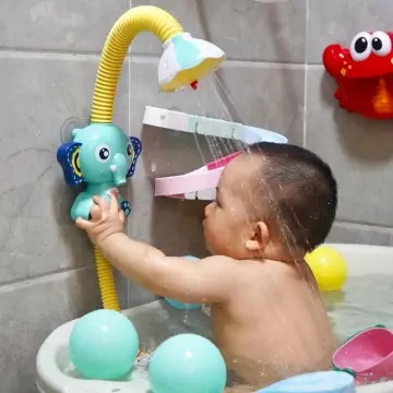 HengGL Baby Bath Bubble Toys Set,Tub Big Frog Automatic Bubble