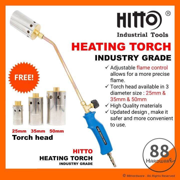 Hitto Heavy Duty Heating Torch / fire torch gun / gas torch burner