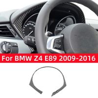 For BMW Z4 Series E89 2009-2016 Car Accessories Carbon Fiber Interior Car Speedometer Frame Trim Cover Frame Decoration Stickers