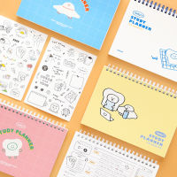 Toasty Study Planner + 5 Stickers แพลนเนอร์การเรียน แถมสติ๊กเกอร์ 5 แผ่น