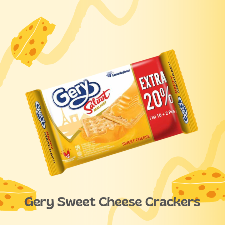 Gery Cheese Crackers 110g Lazada