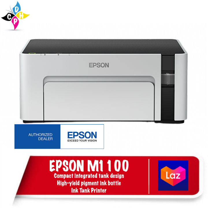 Epson Ecotank Monochrome M1100 Ink Tank Printer Lazada Ph 6863