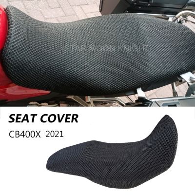 For Honda CB400X CB400 CB 400 X 2021 Motorcycle Accessories Seat Cushion Cover Net 3D Mesh Protector Insulation Cushion Cover