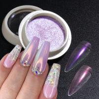 Magic Aurora Nail Glitter Neon Shimmer Mirror Pearl Powder Chrome Nails Solid Pigment Dust Gel Polish Decor Nail Art NFG01-05-UHG MALL