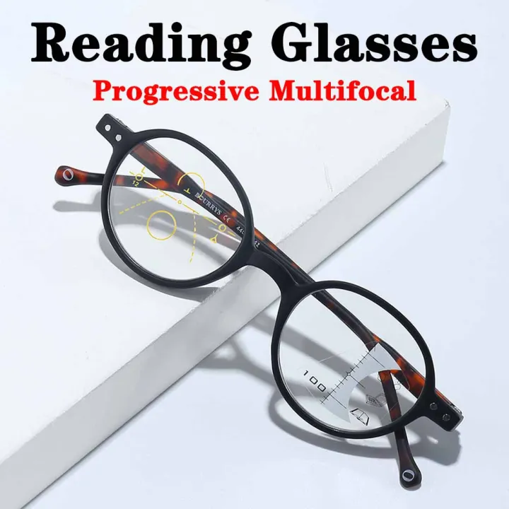 Progressive Multifocal Reading GlassesNew AntiBlue Light Glasses Far